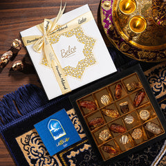 Ramadan Date Gold Star Box of 16