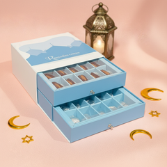 Sky blue Date & Chocolate Box