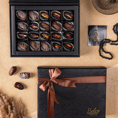 Ramadan Black Leather Wooden Box Of 20