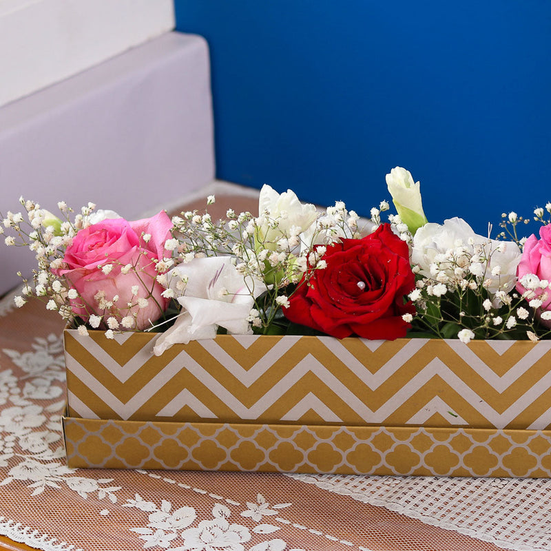 Chic Rose Arrangement - TCS Sentiments Express