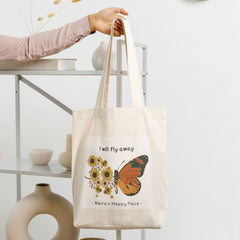 Coffee Run Tote Bag with Custom Name