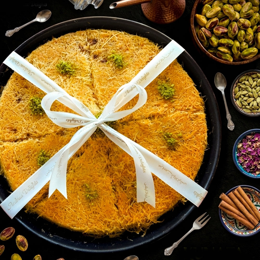 Family Size Kunafa 8 Large Slices - TCS SentimentsExpress