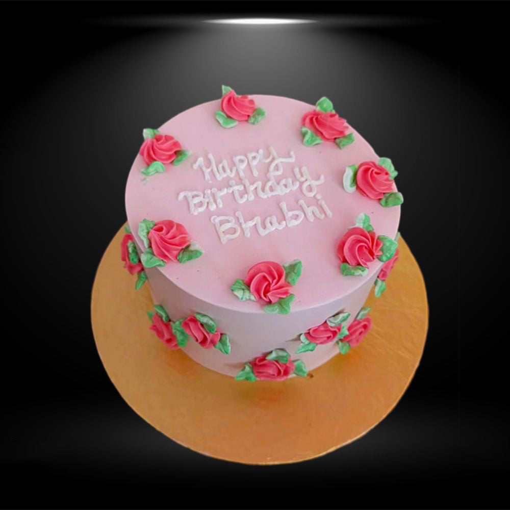 Floral Buttercream Birthday Cake 2 Lbs – TCS Sentiments Express