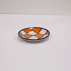 Orange Coaster - Multani Pottery