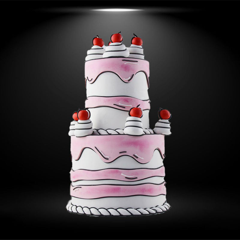 Comic Cake 2 Tier