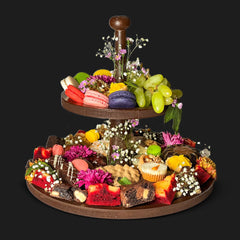 DESSERT 2-TIER PLATTER by Platter Planet - Same Day Delivery