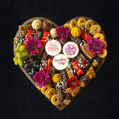 DESSERT HEART PLATTER by Platter Planet