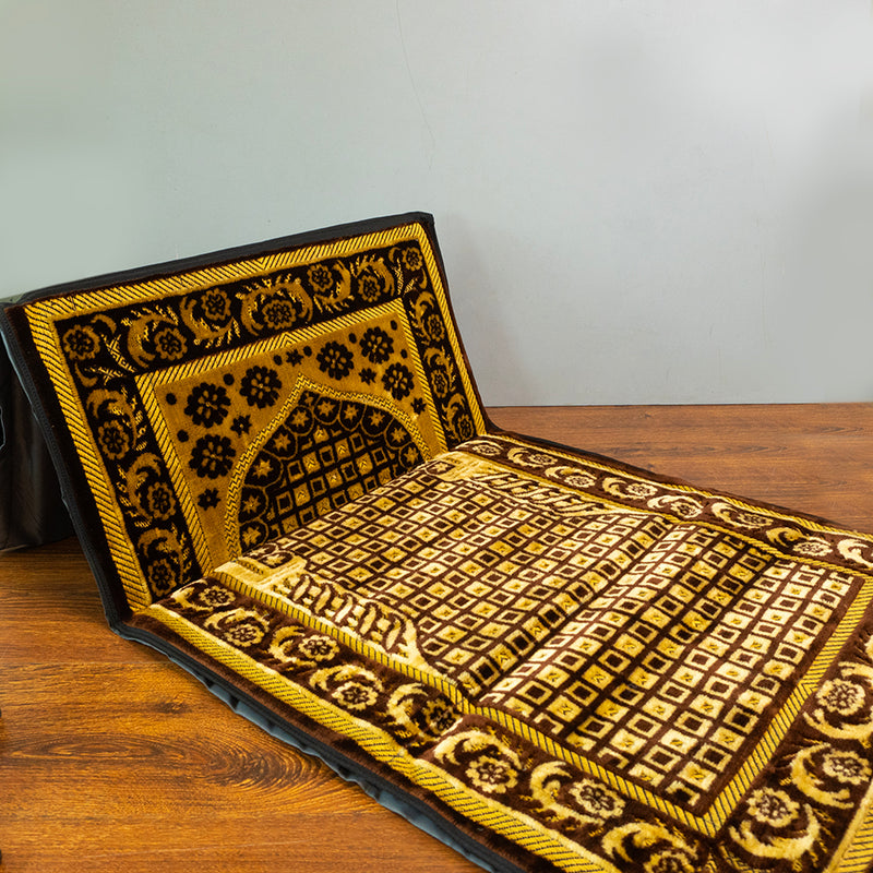 Digital Tasbeeh with Azaan Alarm + Folded Prayer Mat