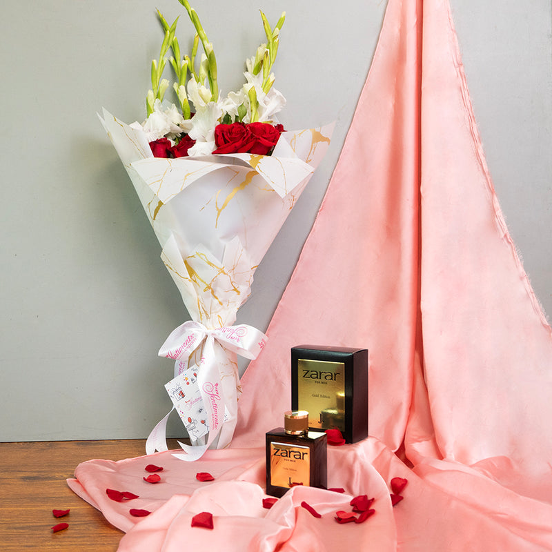 Celebration Bouquet & Zarrar by J