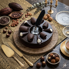 Dark Chocolate Cake by Kitchen Cuisine