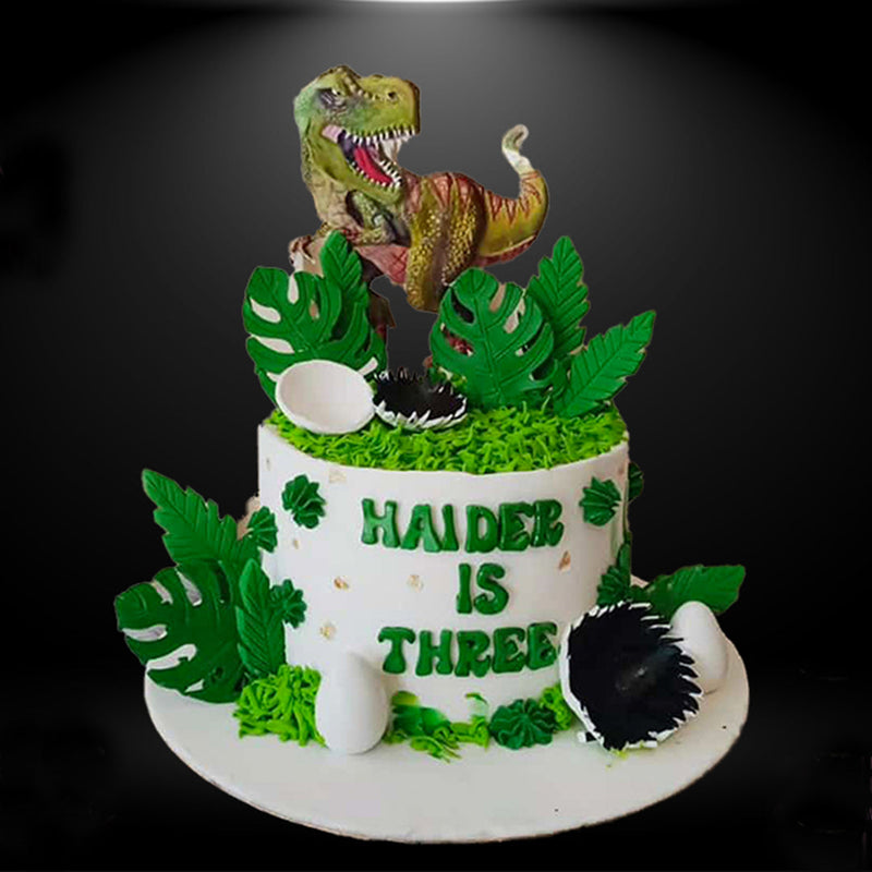 Jurrasic World Theme Cake 3 Lbs