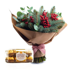 Eucalyptus Christmas Bouquet - UK