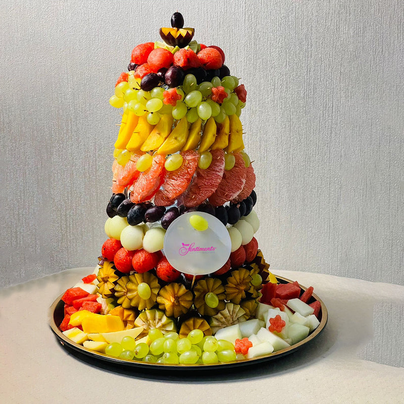 Fresh Fruit Tower