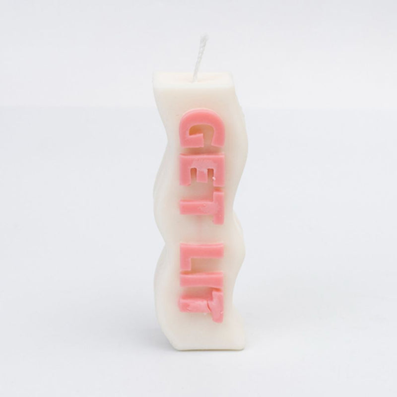 Get Lit- Quote Mold Candle