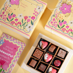 I Love You Chocolate Box of 9 Pcs