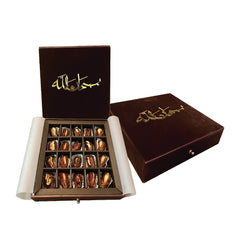 Premium Suede Dates Box – Dry Fruit Filled Delight