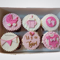 Baby Shower Cup Cakes