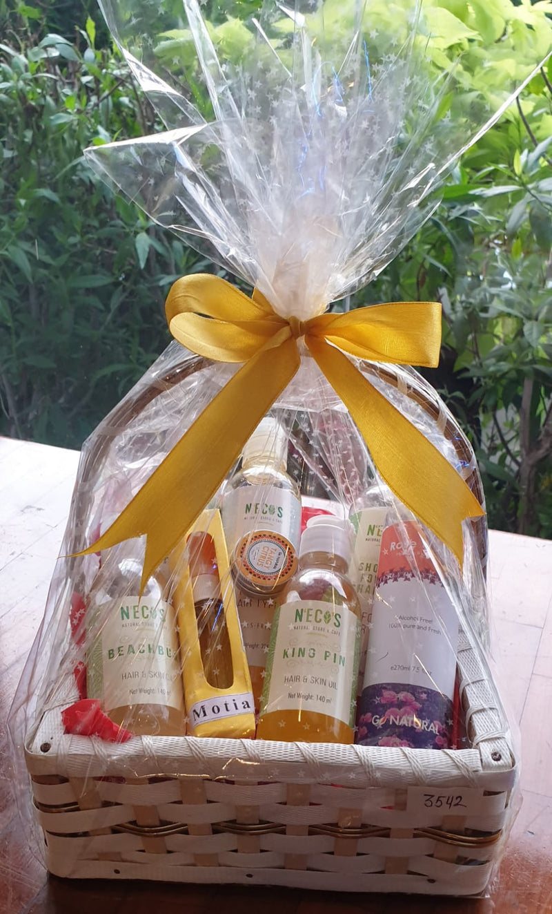 Just for them -  Organic Self Care basket by Neco&