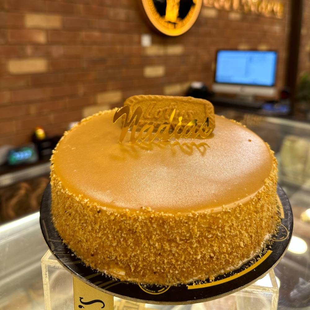 Lotus Biscoff Cake - TCS Sentiments Express