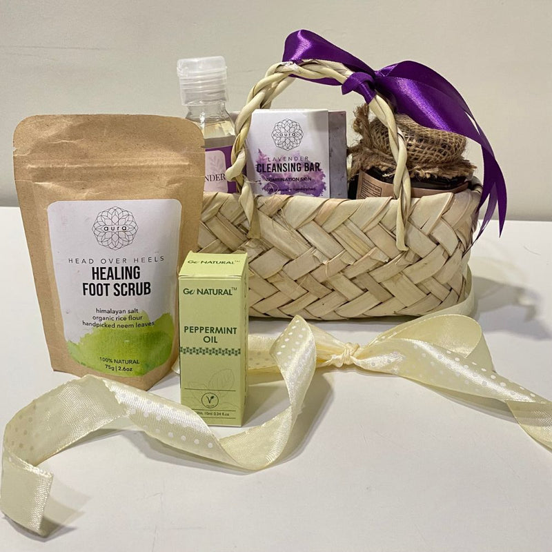 Lavender Care Basket By Neco&