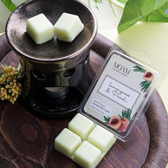 Scented Lemongrass & Peach Wax Cubes by MOAM