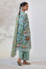 Sana Safinaz - M252-004B-CI - Lawn - 3 Piece - Unstitched