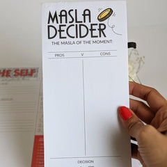 Masala Decider Notepad