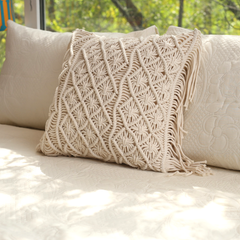 Macrame - Boho Cushion Cover