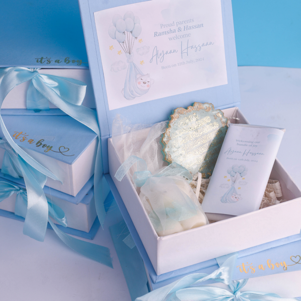 Mini Blue Box Mini Blue Gift Box – TCS Sentiments Express