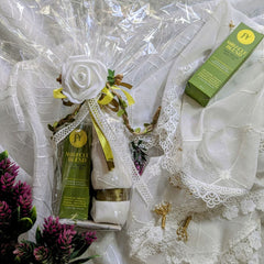 SERENITY BUNDLE - MIRACLE BLEND PAIN OIL AND TRAY COVER And SIMPLY BRIGHT BOUQUET