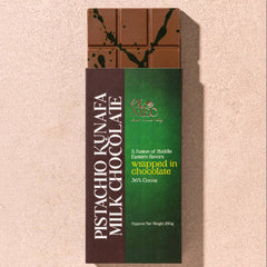 Pistachio Kunafa Chocolate Bar
