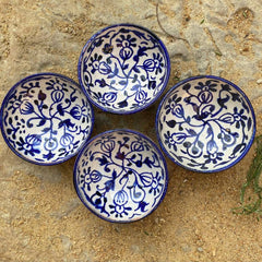 Hand-Painted Floral Piyalas