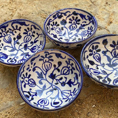 Hand-Painted Floral Piyalas