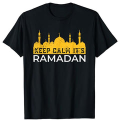 Ramadan Mens Black Tee