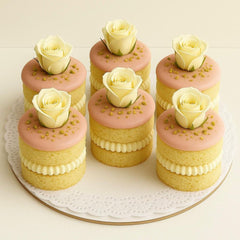 Rose Pot Mini Cake