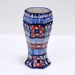 Blue Exquisite Vase - Multani Pottery