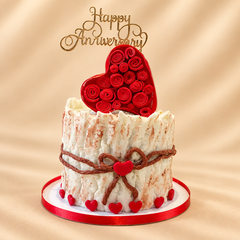 Sweet Heart Anniversary Cake 3 Lbs
