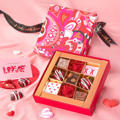 Swirly love 9pc - by Lals