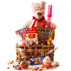 Teddy Bear Gift Basket For Kids