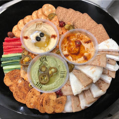 Trio Hummus Board