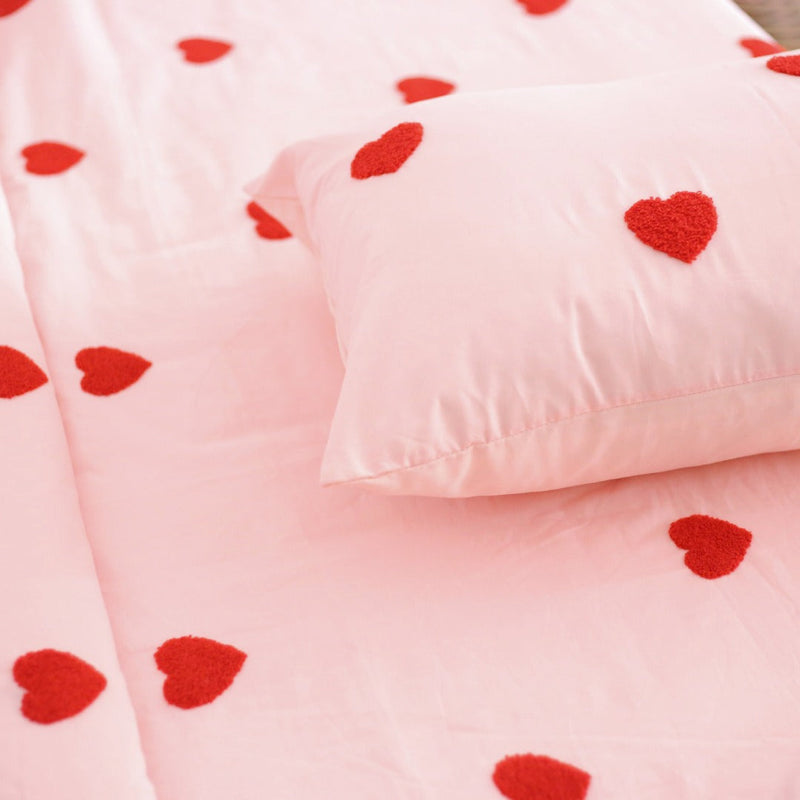 Tufted Hearts - Duvet Cover Set