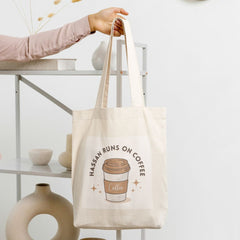 Books Tote Bag with Custom Name