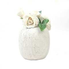Aspen Vase Travertine