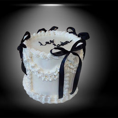 Vintage Ribbon Cake 2 Lbs