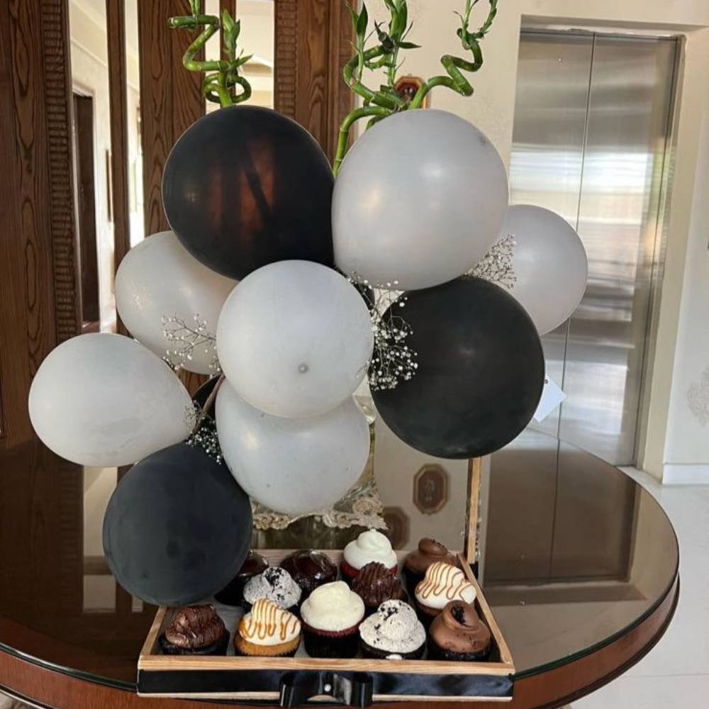 Frosted Favourites Cupcake Basket - TCS Sentiments Express