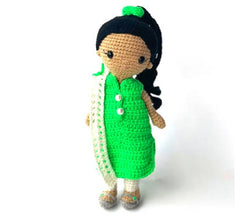 Zoya Kurta Crochet Doll