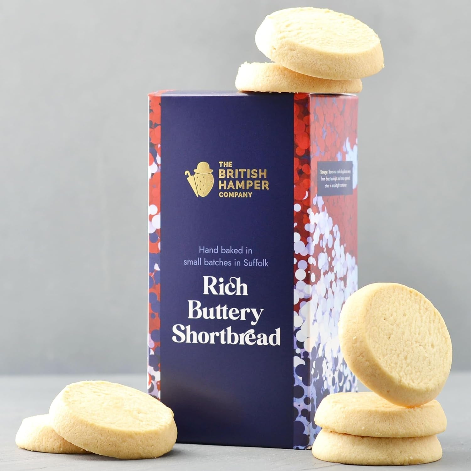 Luxury English Treats Gift Hamper - Vegetarian Afternoon Tea Gift, Perfect for Birthdays, Thank You, Mother’S Day, New Home, Easter, Includes Biscuits, Chocolate & Tea