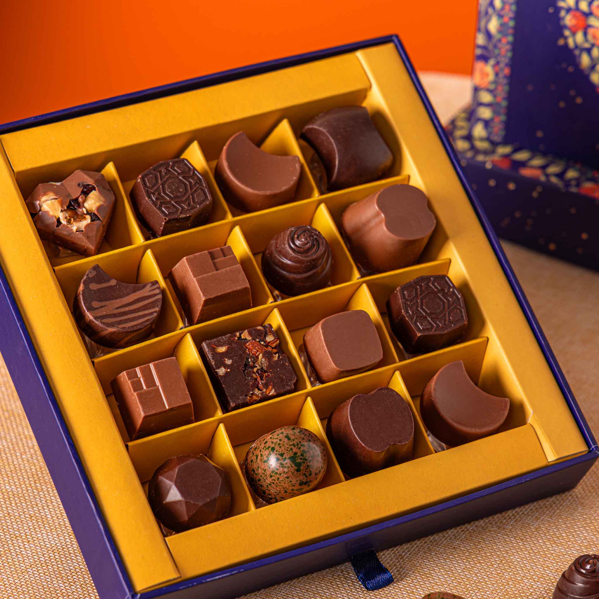 Celestial Chocolate Box of 16 - TCS SentimentsExpress