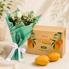 Luxe Mango 5 KG with Elegance Bouquet