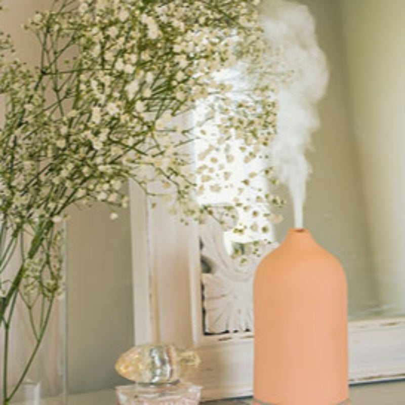 Aromatherapy Essential Oil Diffuser by Vitality - Blush